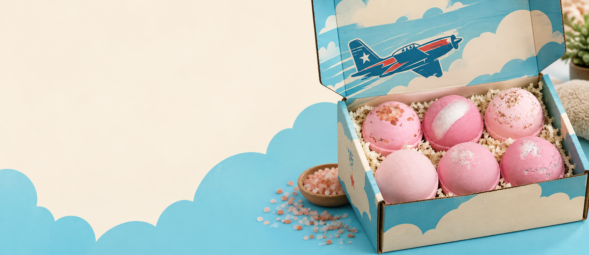 Bombs Away bath bombs