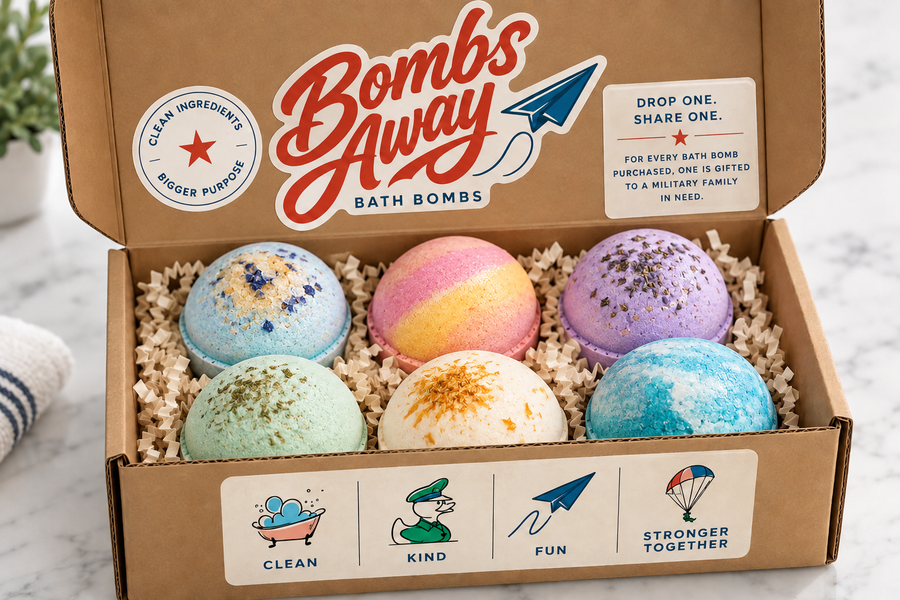Bath Bomb Pack | Multi-color Stars